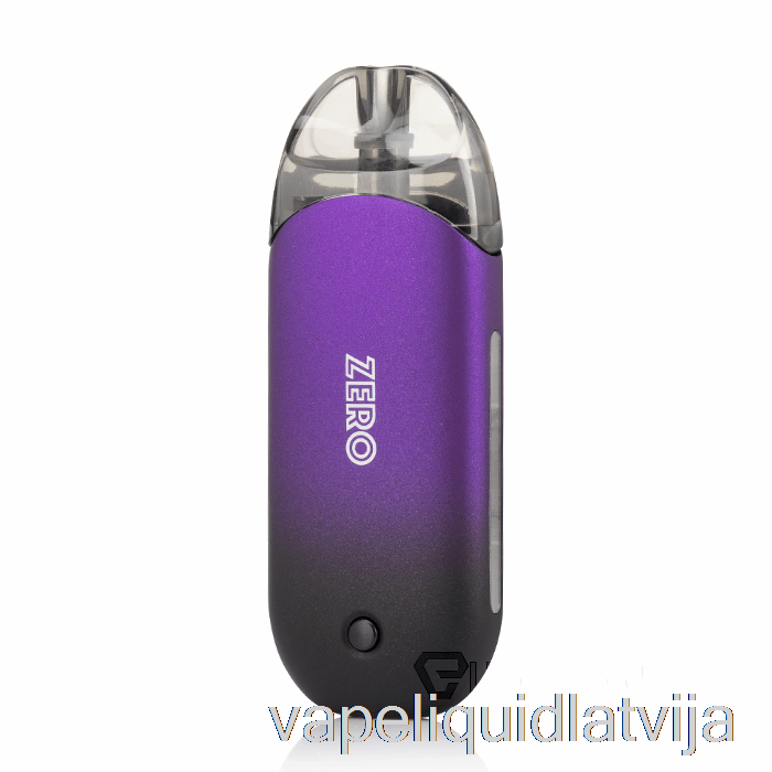 Vaporesso Renova Zero Pod Sistēma Melns Violets Vape šķidrums